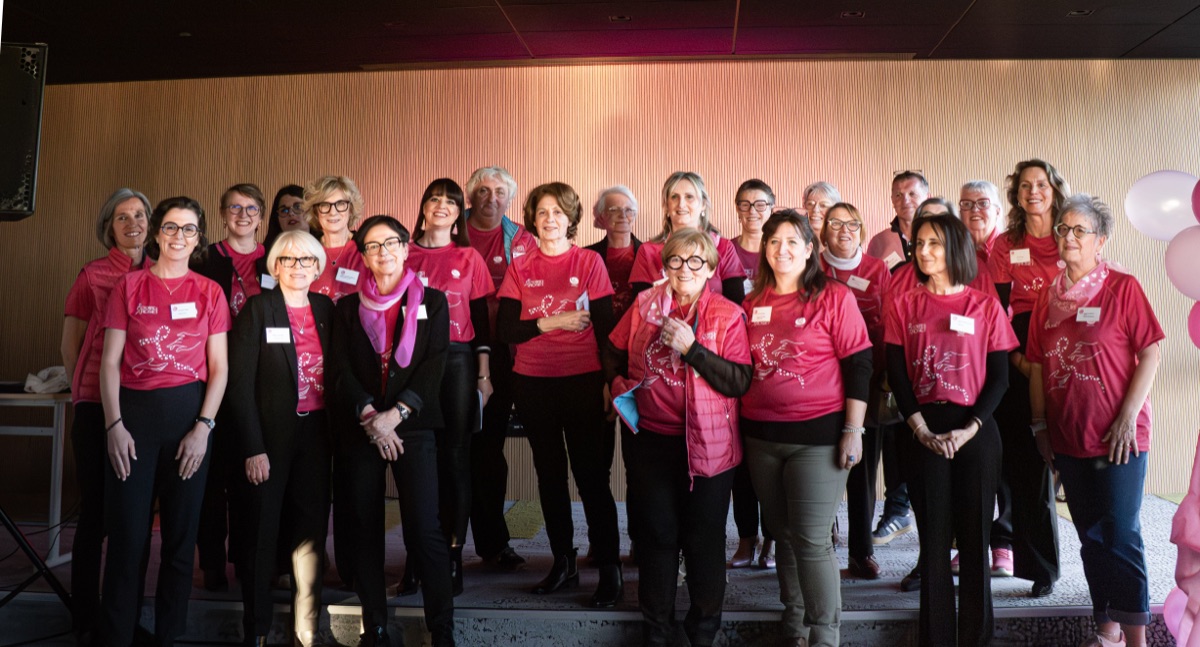 Équipe du Comité Féminin 49 lors de la soirée partenaires